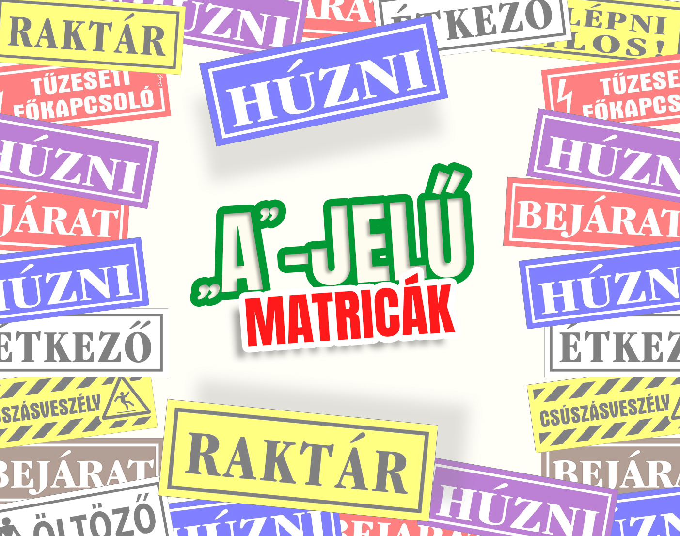 Matrica ''A'' (minden kis matrica)