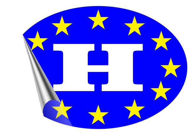 H betűs EU-s MATRICA "B"