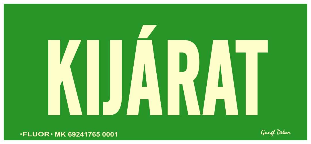 Kijárat MATRICA FLUOR