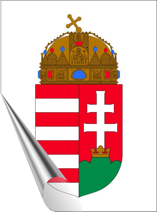 Magyar címer MATRICA "B"