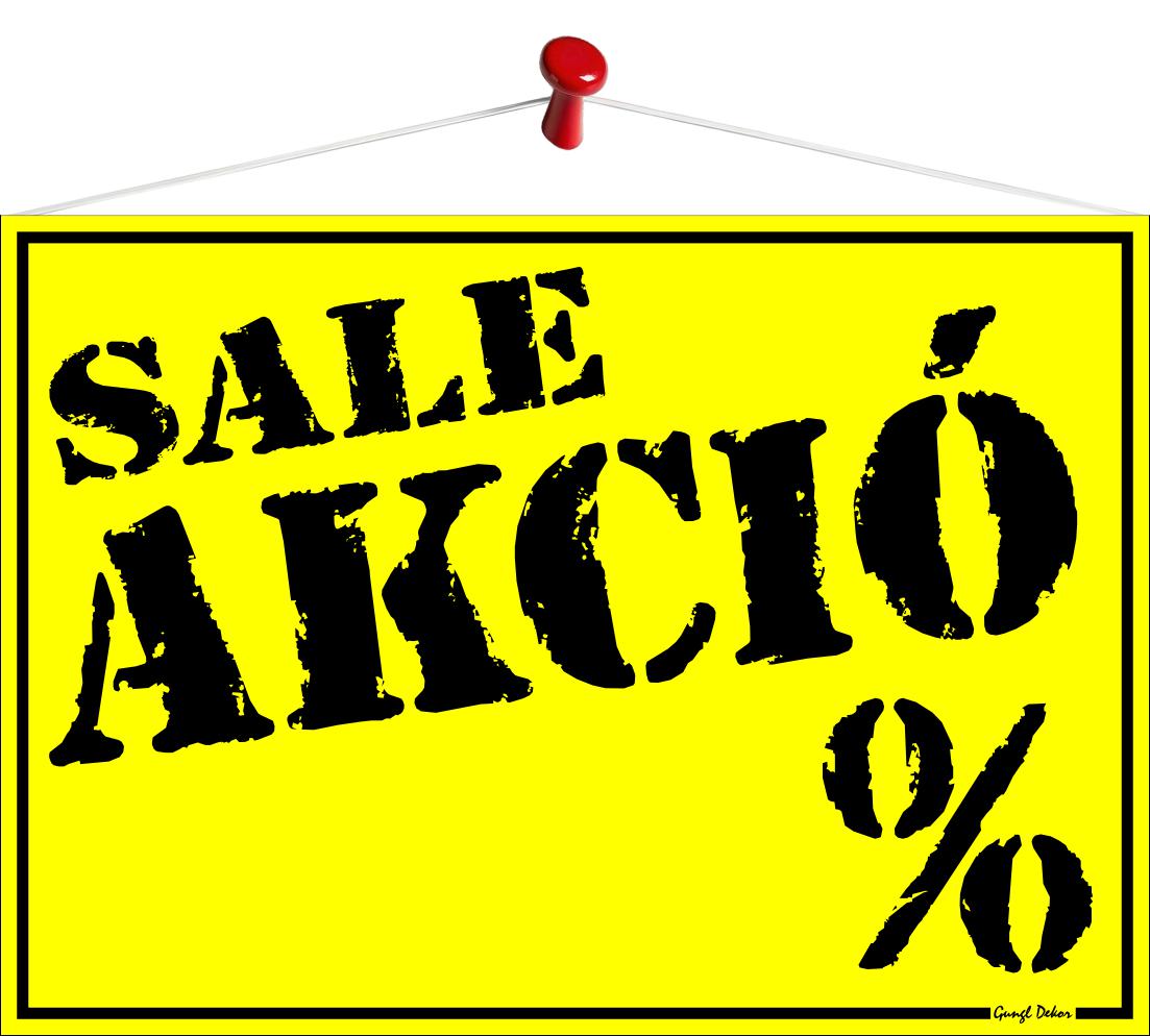 Sale Akció (Tábla 35x25 cm-es)