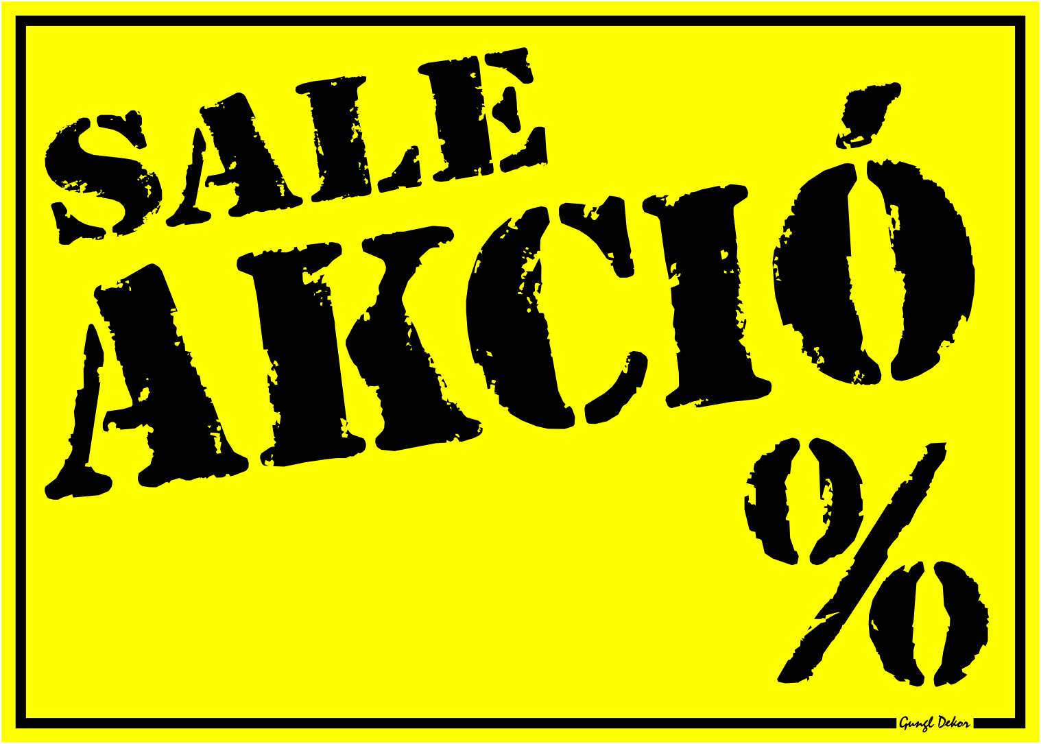 Sale Akció MATRICA "G"