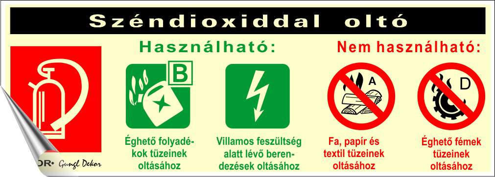 Széndioxiddal oltó MATRICA FLUOR