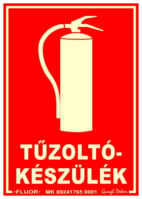 Tűzoltókészülék MATRICA FLUOR