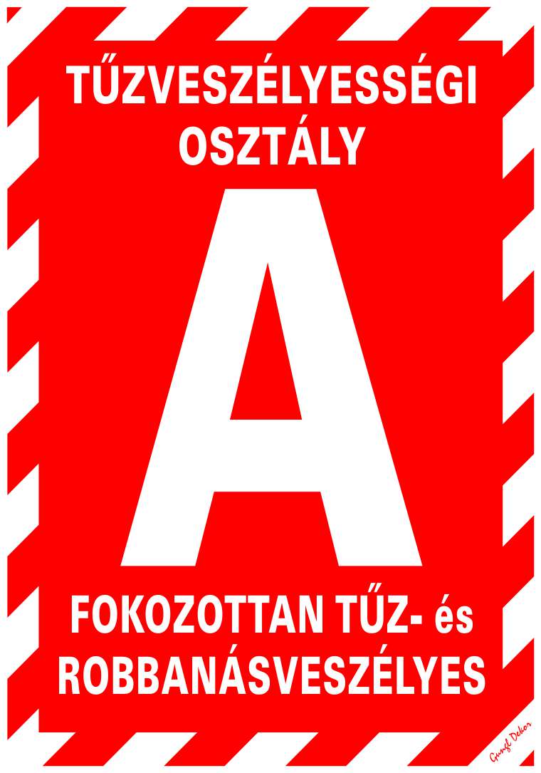 Tűzvédelmi besorolás A MATRICA "C"