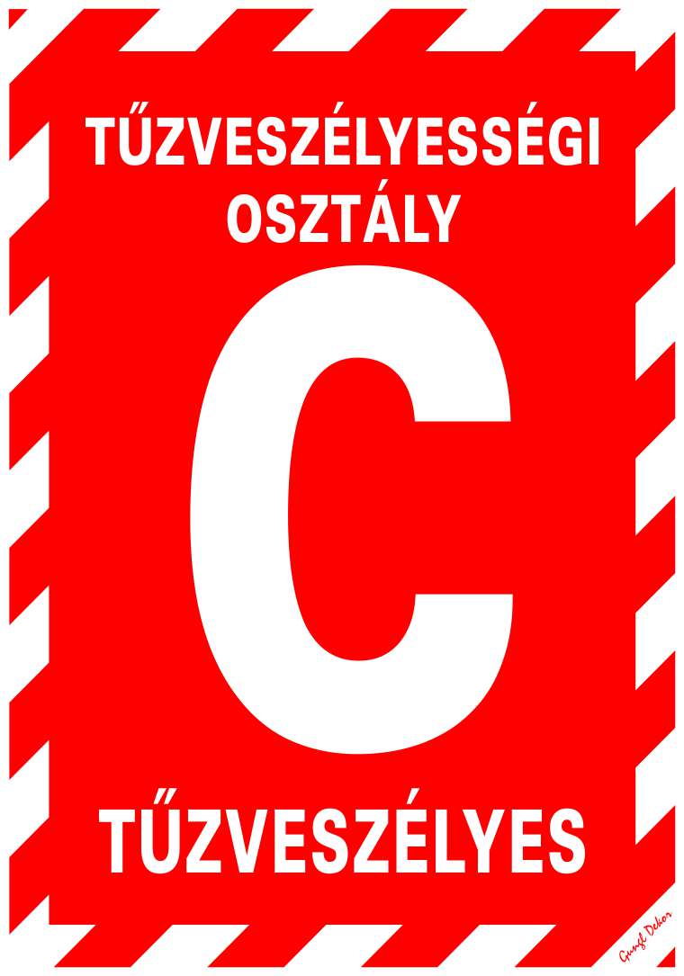 Tűzvédelmi besorolás C MATRICA "C"